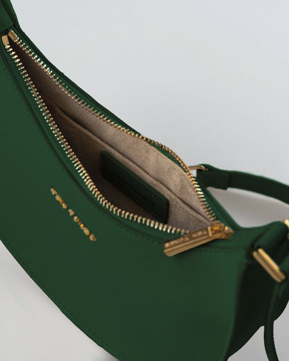 Grayson Moon Bag Forest Green