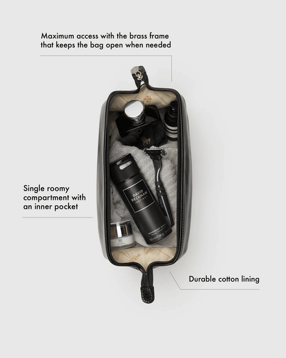 The Grand Dopp Kit Braun - Kulturbeutel