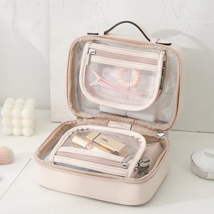 DONNA | Dual Sided Transparent Makeup Case