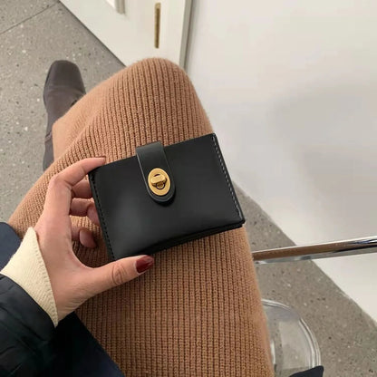 Olives Turn Lock Wallet