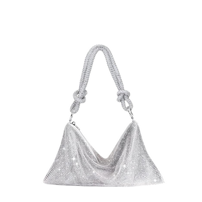 Roxy Rhinestone Shoulder Bag