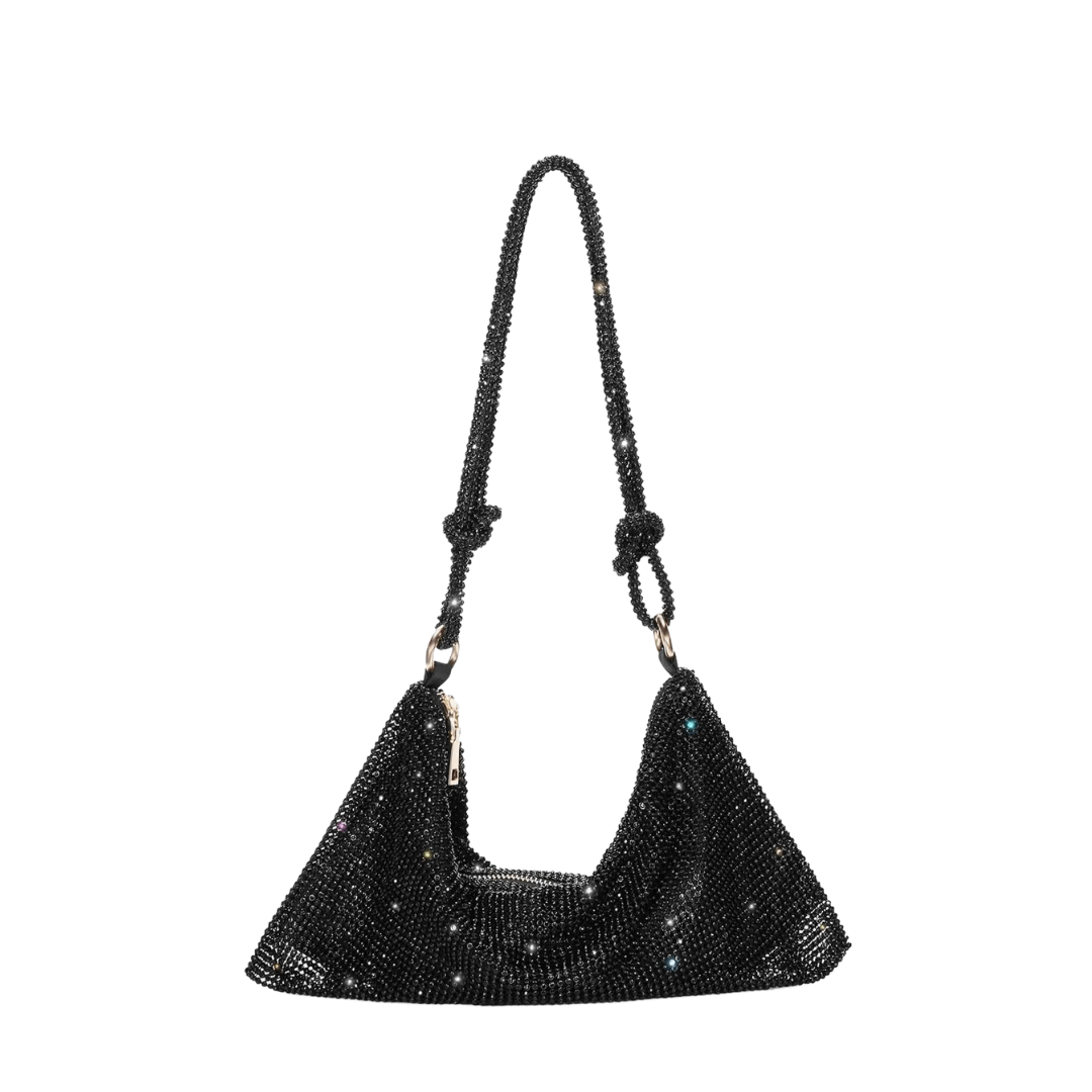 Roxy Rhinestone Shoulder Bag