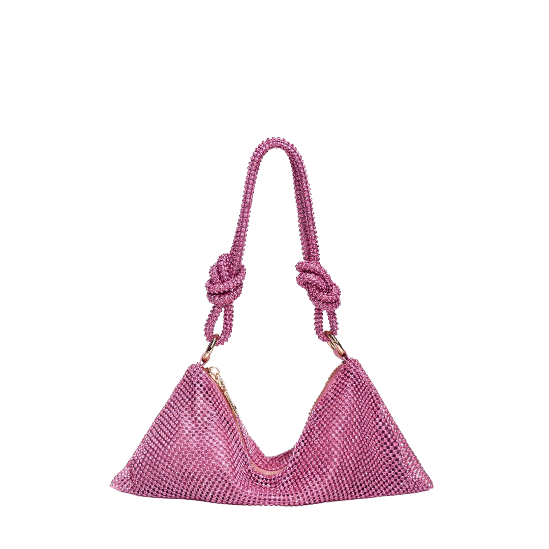 Roxy Rhinestone Shoulder Bag