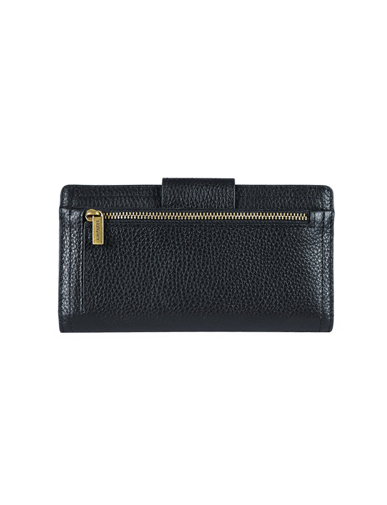 FAITH LEATHER TAB STYLE RFID WALLET- WE1-23-BLK- SALE