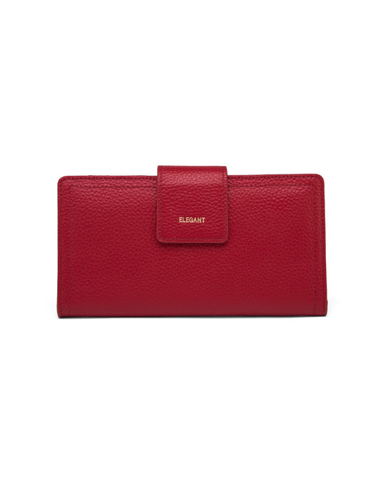 FAITH LEATHER TAB STYLE RFID WALLET- WE1-23-FIRE