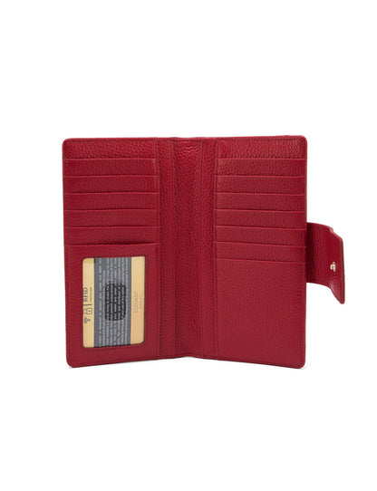 FAITH LEATHER TAB STYLE RFID WALLET- WE1-23-FIRE