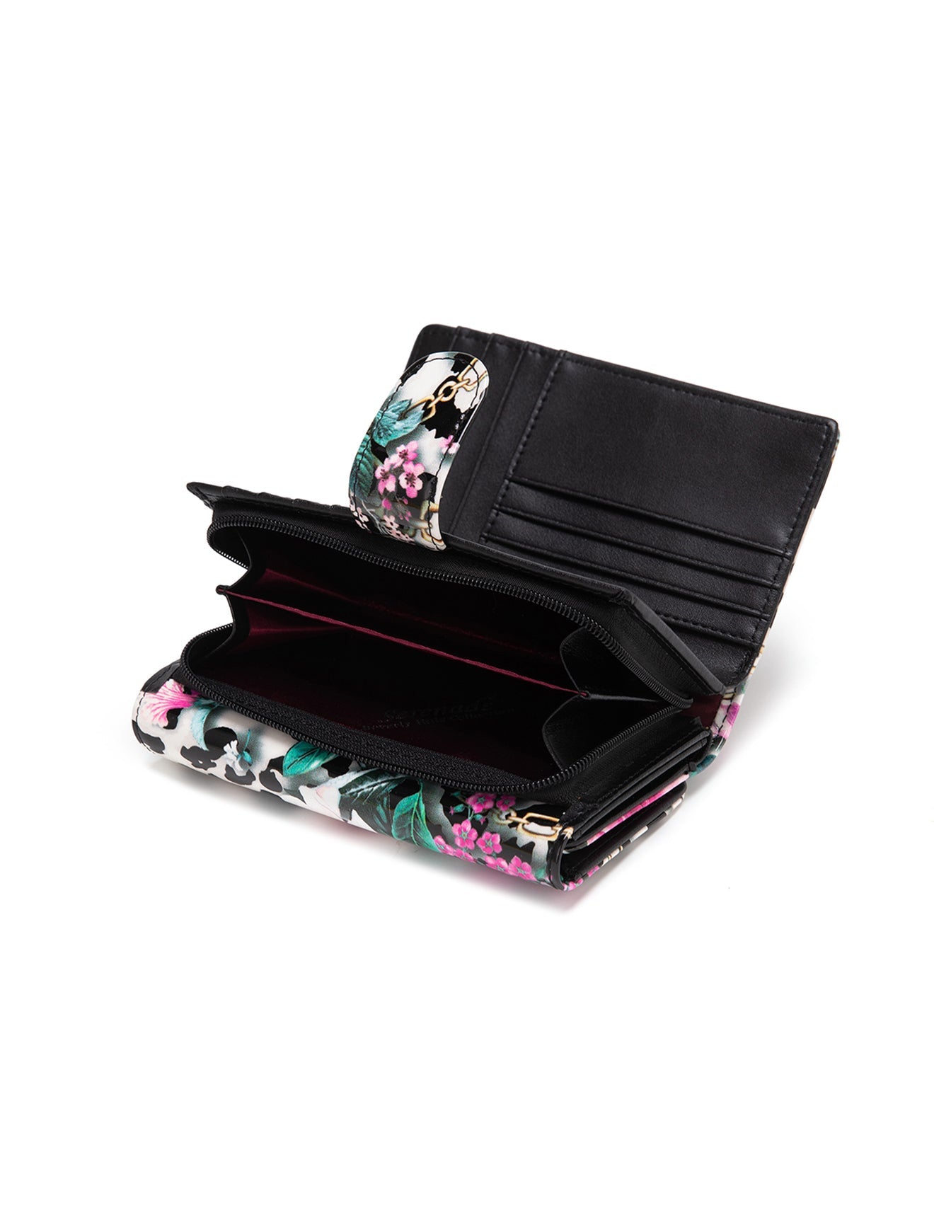 AMITY MEDIUM PATENT LEATHER WALLET WITH RFID- WSF102