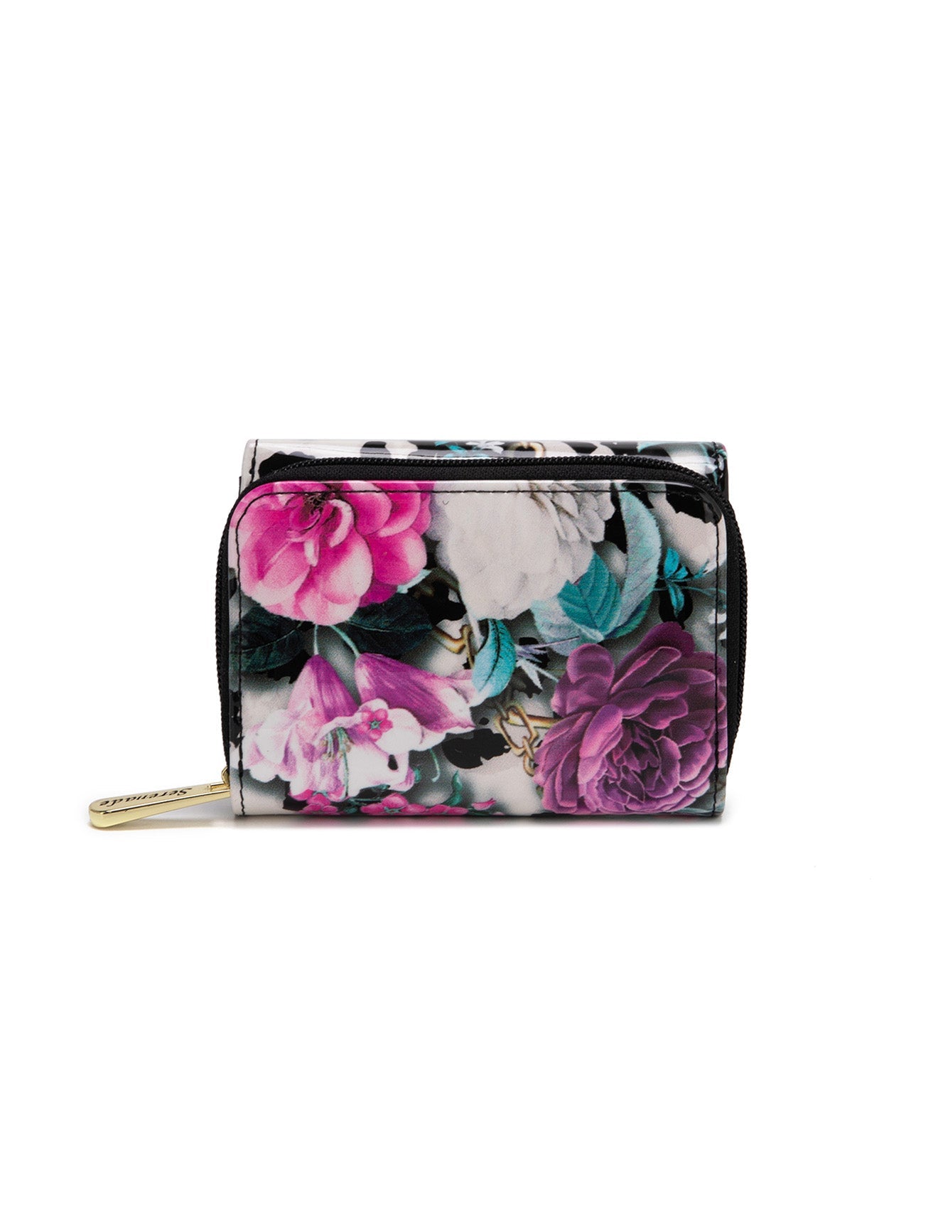 AMITY SML PATENT LEATHER WALLET WITH RFID-WSF103