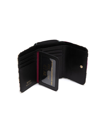 AMITY SML PATENT LEATHER WALLET WITH RFID-WSF103