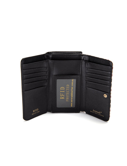 ELOISE MED LEATHER RFID WALLET- WSF2502- NEW IN