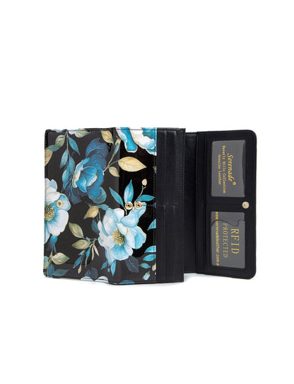 ASTORIA LARGE  PATENT LEATHER WALLET WITH RFID- WSF301