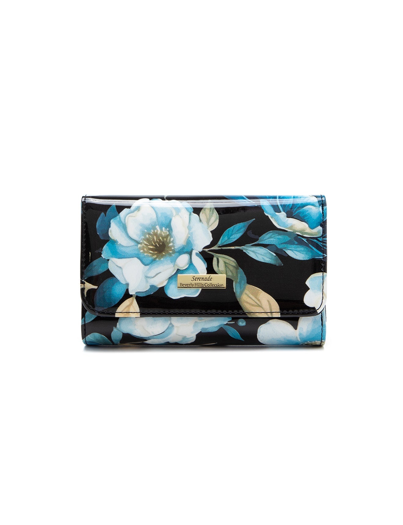 ASTORIA MEDIUM PATENT LEATHER WALLET WITH RFID- WSF302- SALE