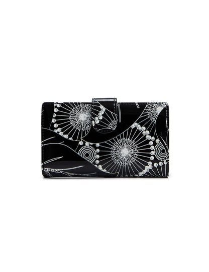 ASPEN MEDIUM PATENT LEATHER WALLET WITH RFID- WSF402