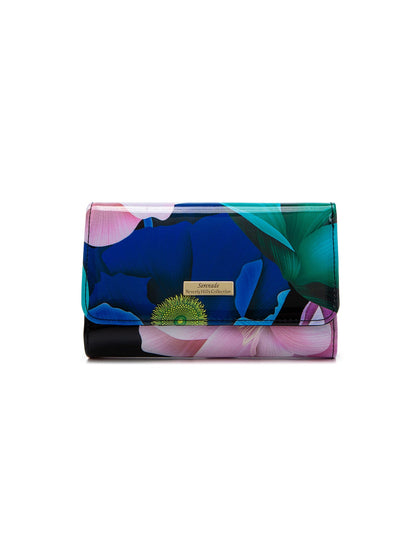 ANIKA MEDIUM PATENT LEATHER WALLET WITH RFID- WSF902- SALE