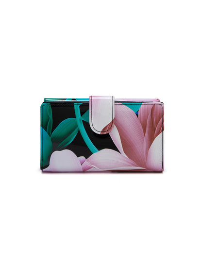 ANIKA MEDIUM PATENT LEATHER WALLET WITH RFID- WSF902- SALE