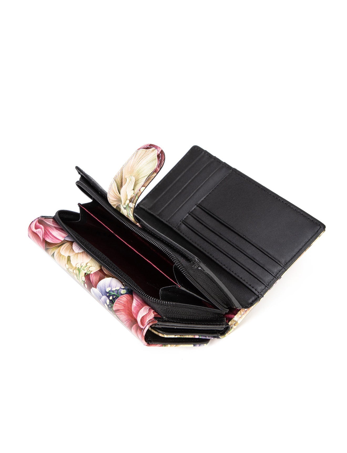 ANGELIQUE MED LEATHER RFID WALLET-WSN5702