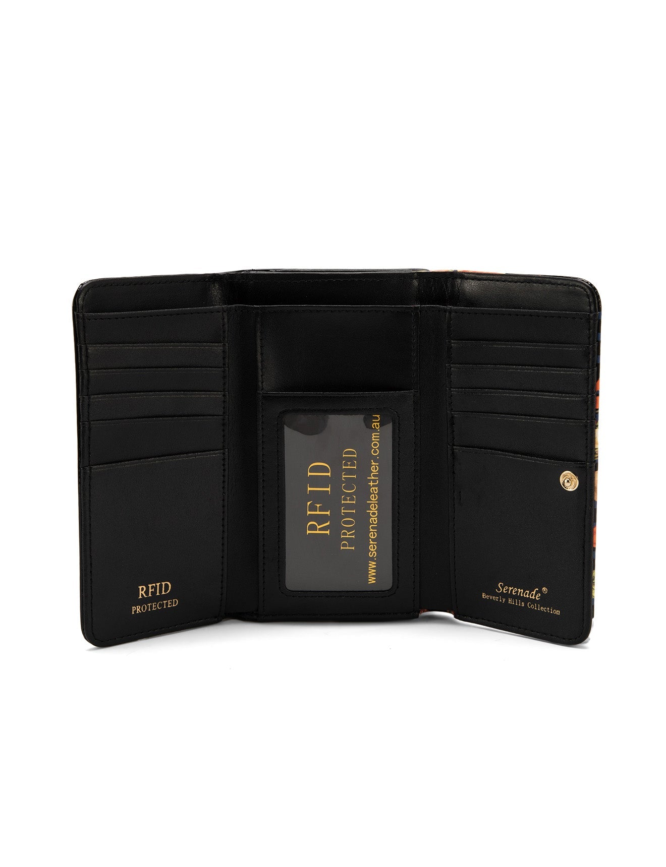 BRYONY MED LEATHER RFID WALLET-WSN9102