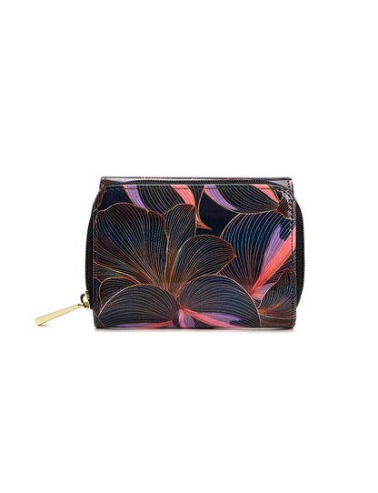 AMAL SML PATENT LEATHER WALLET WITH RFID- WSN9503