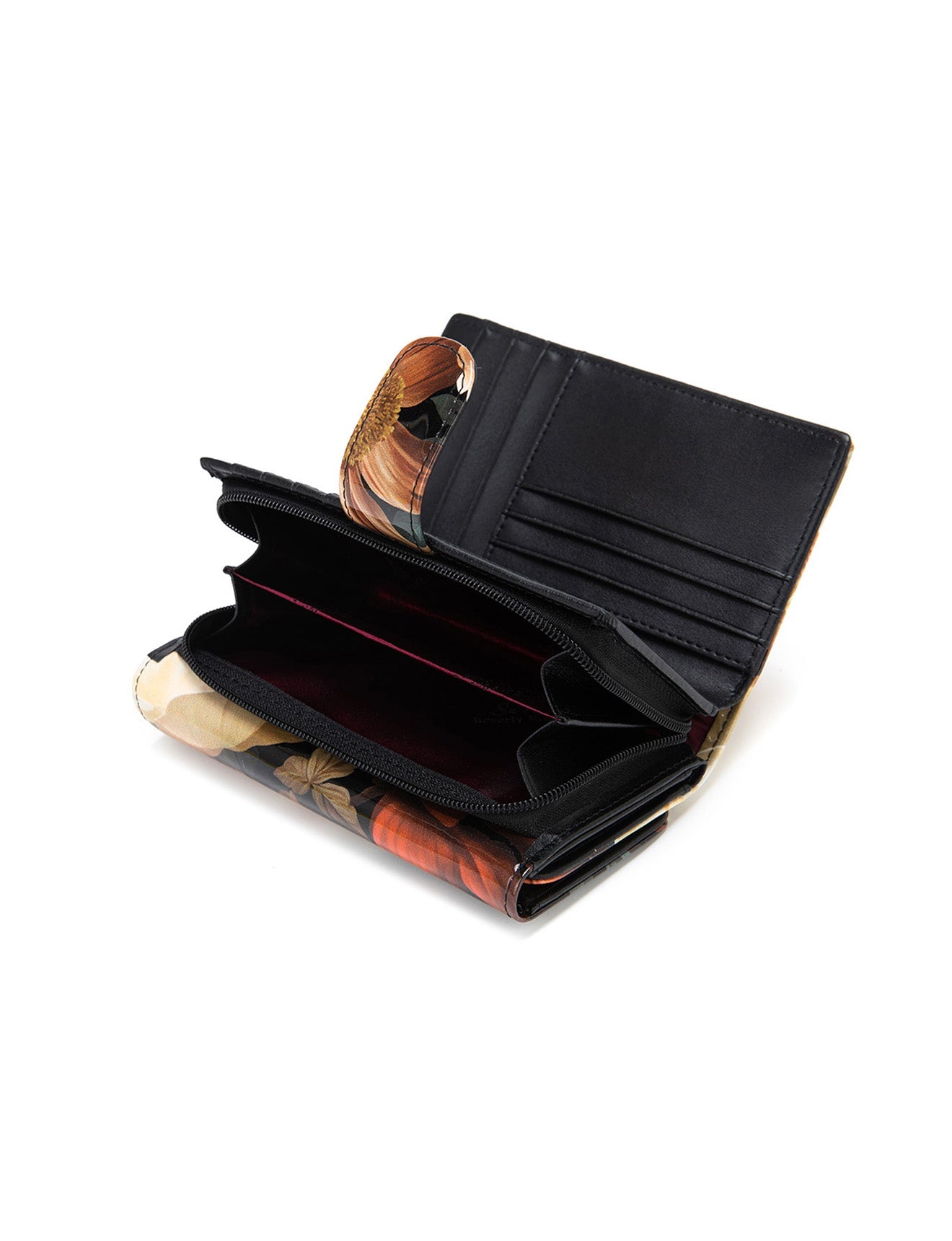 ELISABETTA MEDIUM PATENT LEATHER WALLET WITH RFID- WSN9702