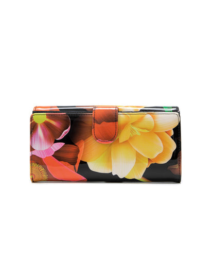 CORDELIA LARGE  PATENT LEATHER WALLET WITH RFID- WSN9901