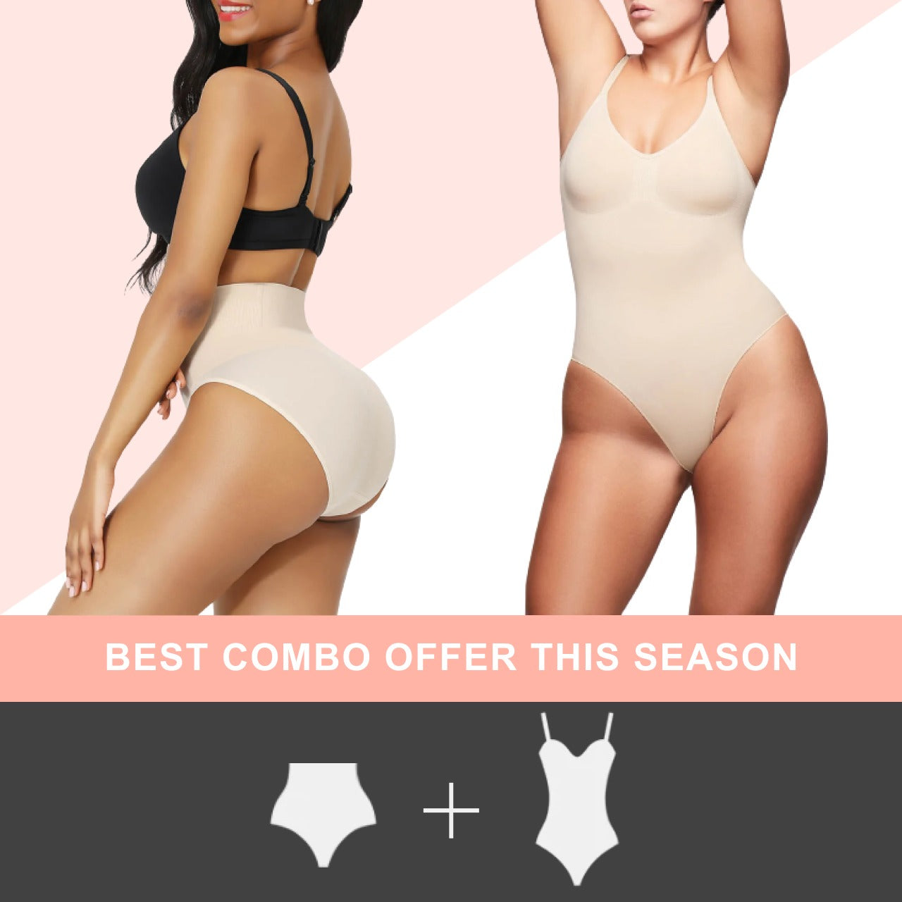 TuxodoSHAPE - Tummy Thong & Snatched Bodysuit