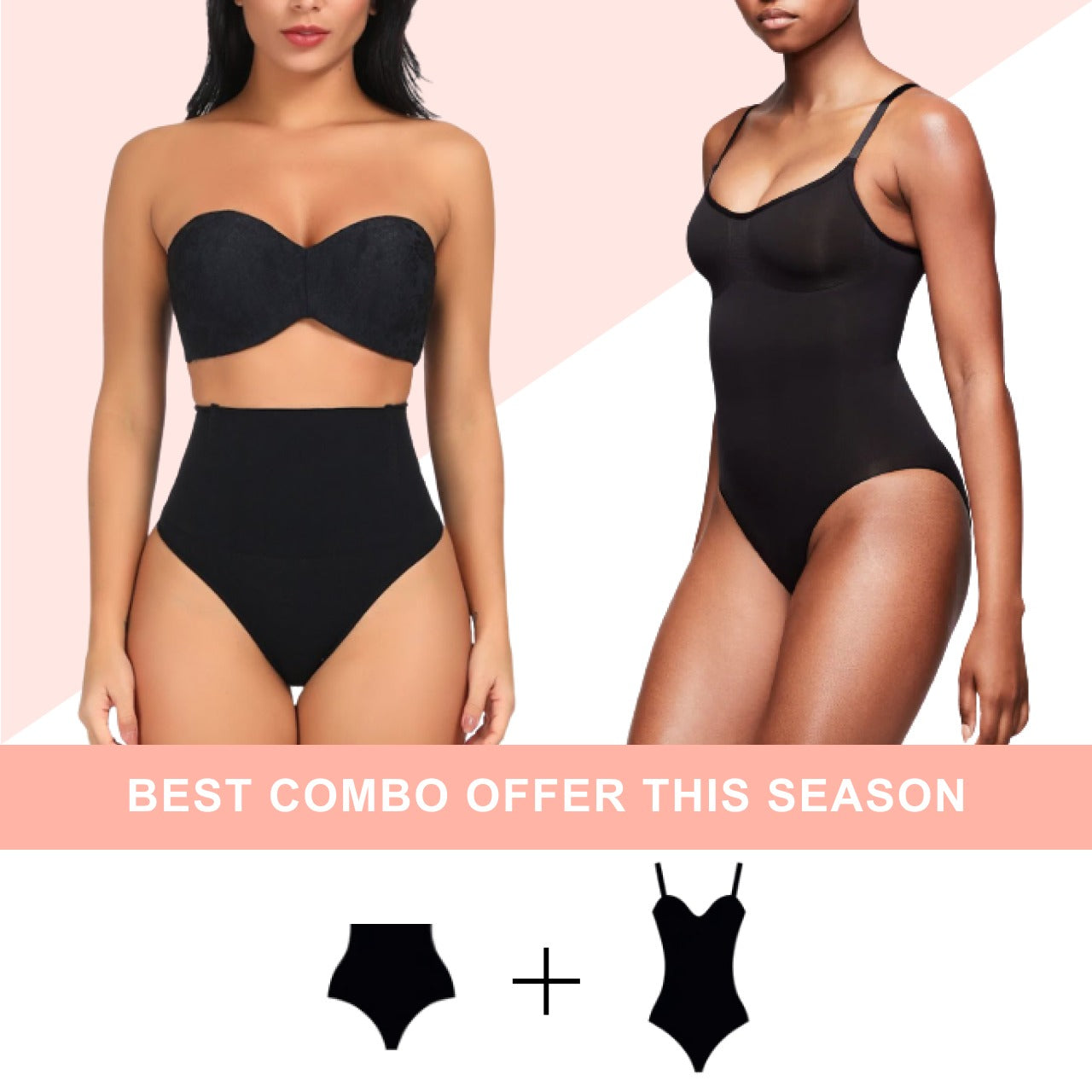 TuxodoSHAPE - Tummy Thong & Snatched Bodysuit