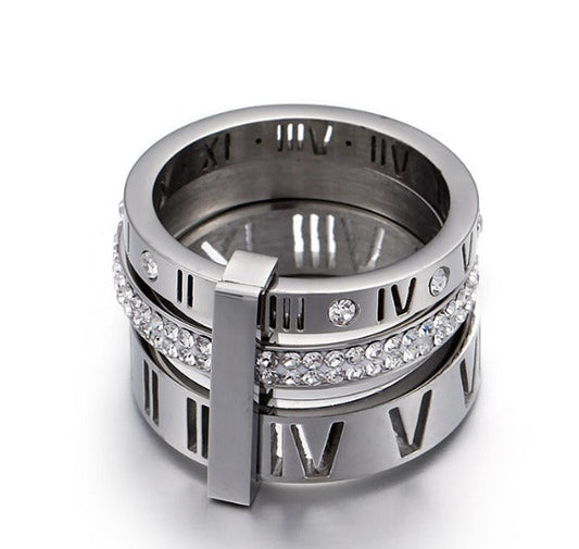 Duo Soho Ring Silver