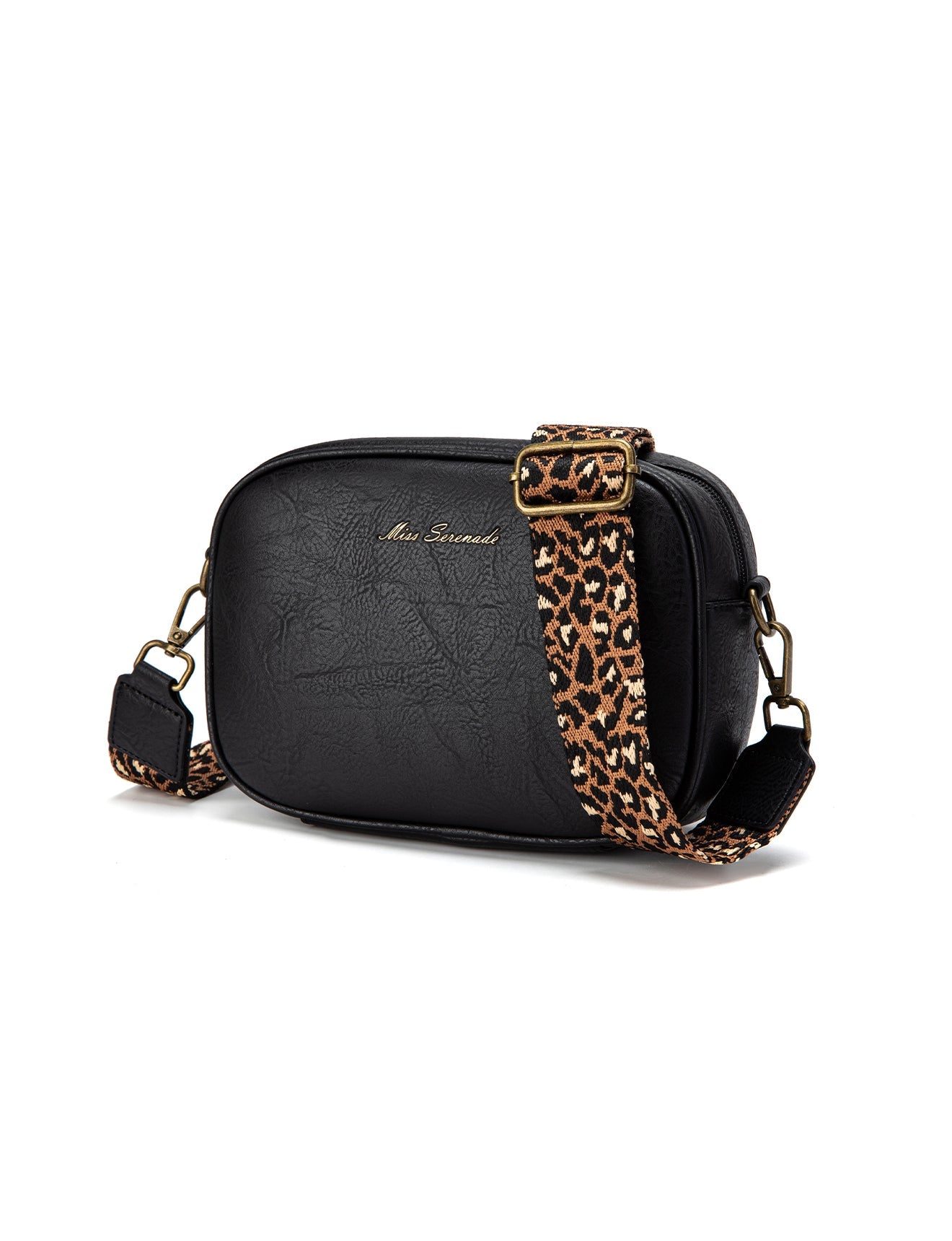 BLAKE VEGAN XBODY BAG- XB-0391-BLK- NEW IN