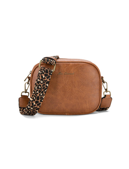 BLAKE VEGAN XBODY BAG- XB-0391-TAN