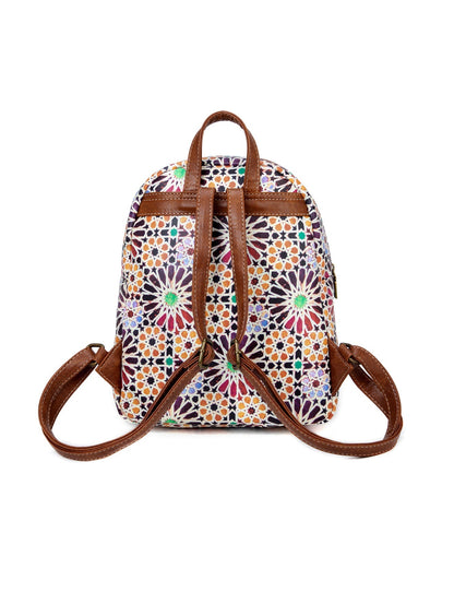 ASTER VEGAN FLORAL BACKPACK- XB-2312-SALE