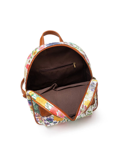 BRONTE VEGAN FLORAL BACKPACK- XB-2319