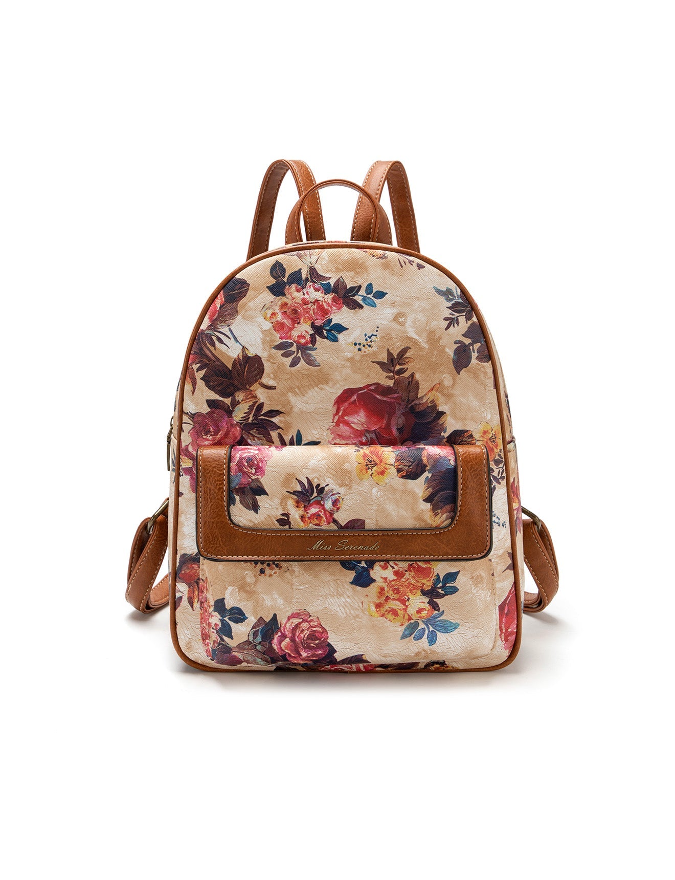 DAPHNE VEGAN FLORAL BACKPACK- XB-2320