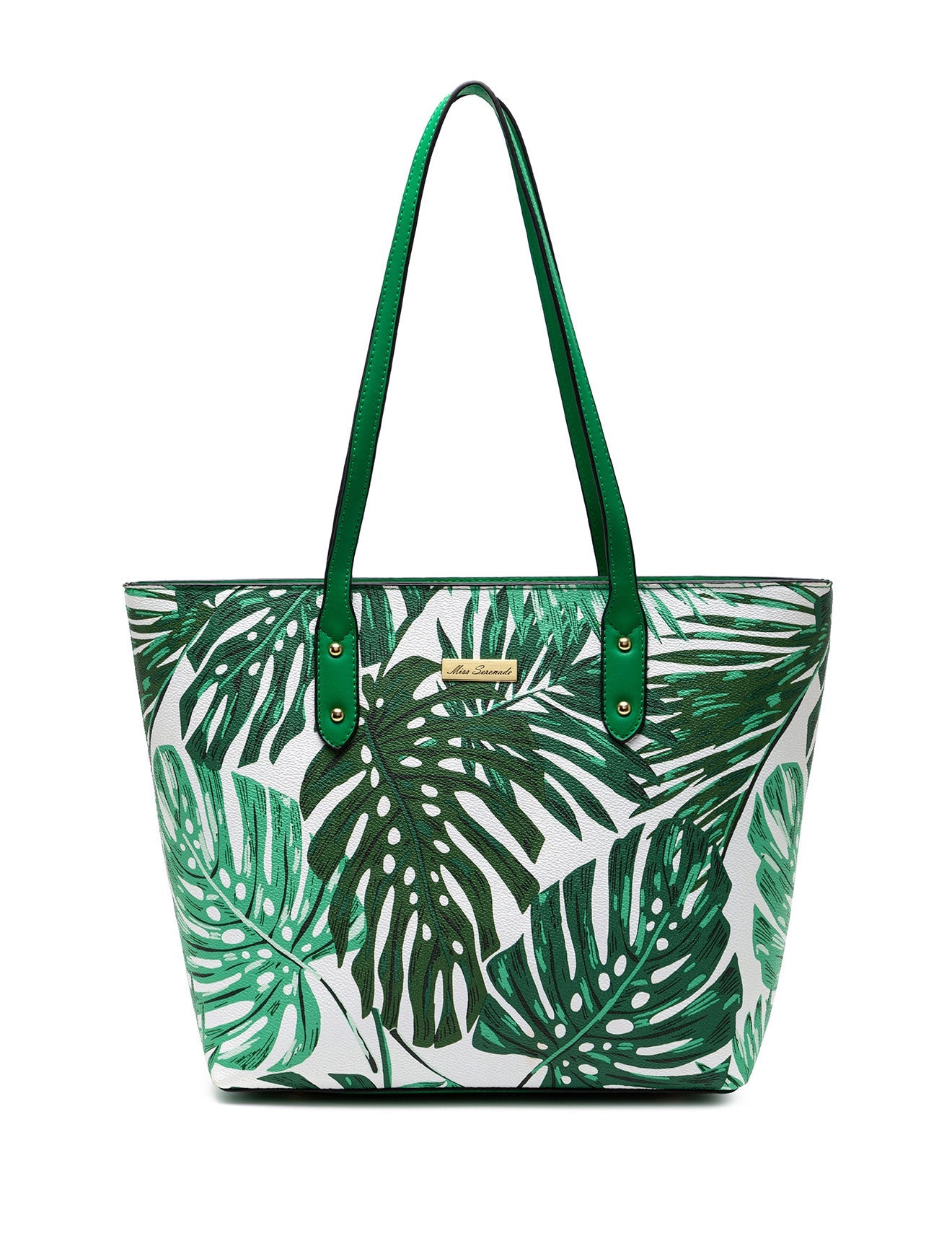 COSTA RICA VEGAN TOTE- XB-2321-LEAVES