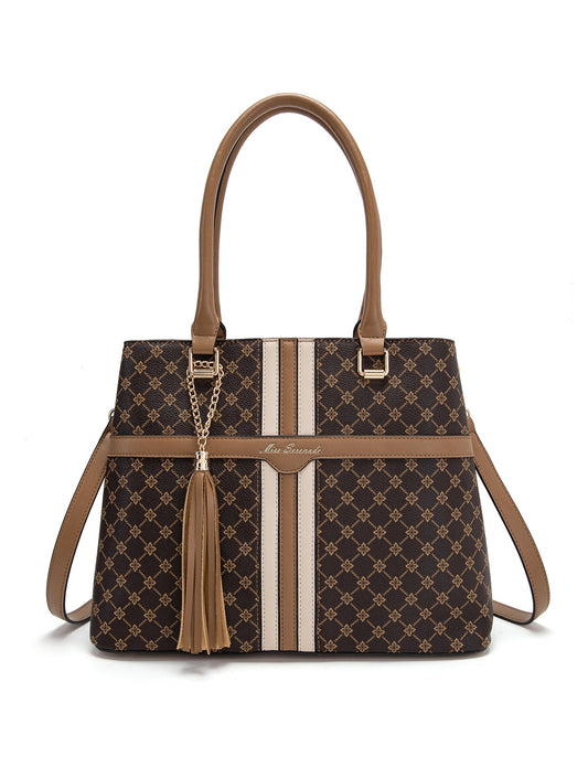 EMMALINE VEGAN BAG- XB-2340-TAN- NEW IN