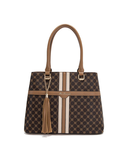 EMMALINE VEGAN BAG- XB-2340-TAN- NEW IN