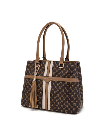 EMMALINE VEGAN BAG- XB-2340-TAN- NEW IN