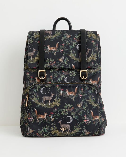 A Night's Tale Woodland Backpack - Midnight