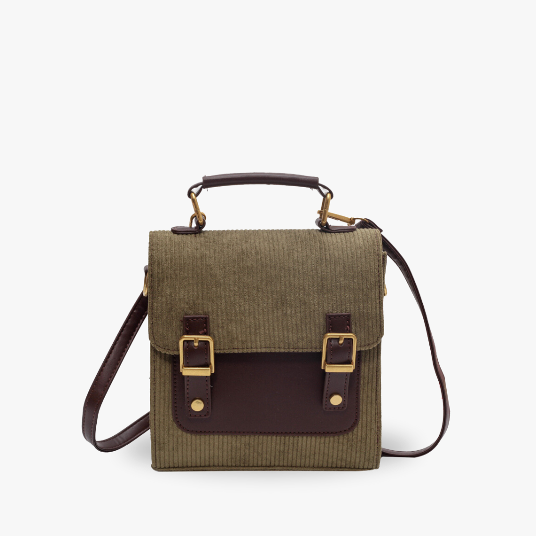 Olives Corduroy Backpack