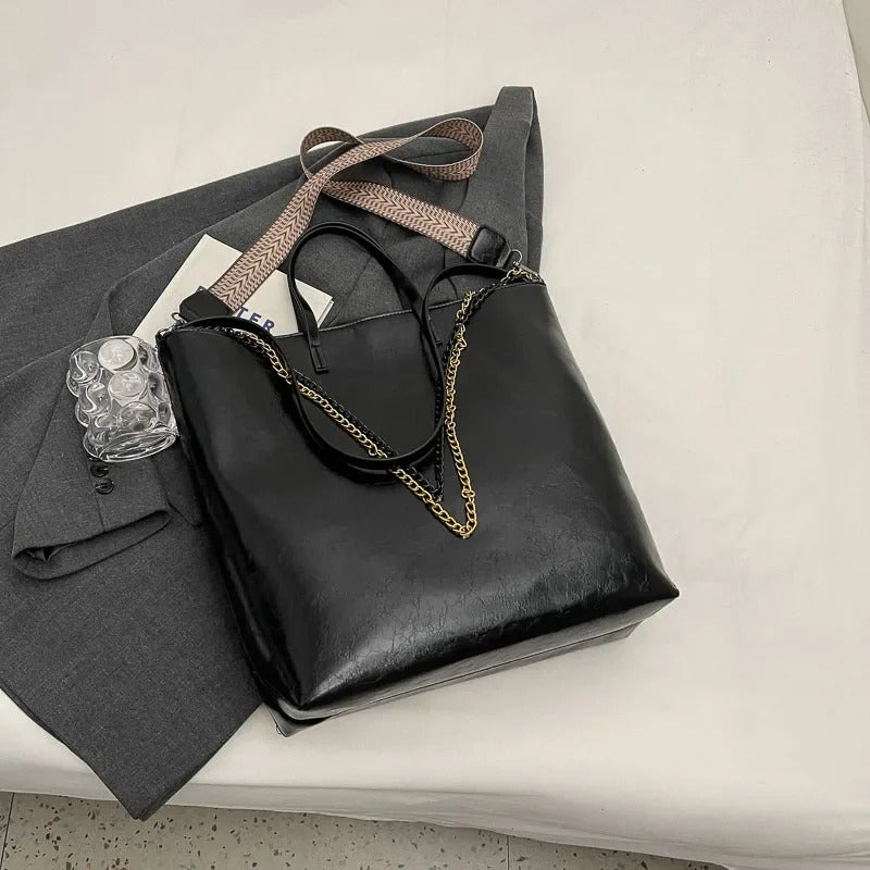 Sophie Vegan Leather Tote