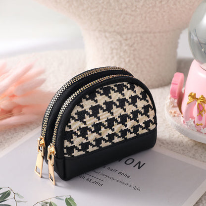 Houndstooth Wallet