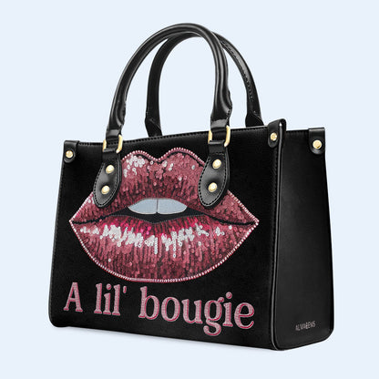 A Lil Bougie - Personalized Custom Leather Handbag - bougie01