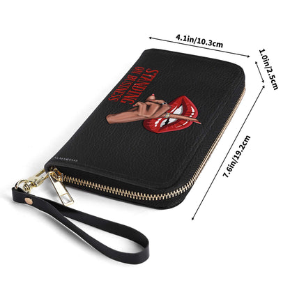 Standing On Business - Women Leather Wallet - business01WL