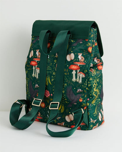 Catherine Rowe Into the Woods Backpack - Green