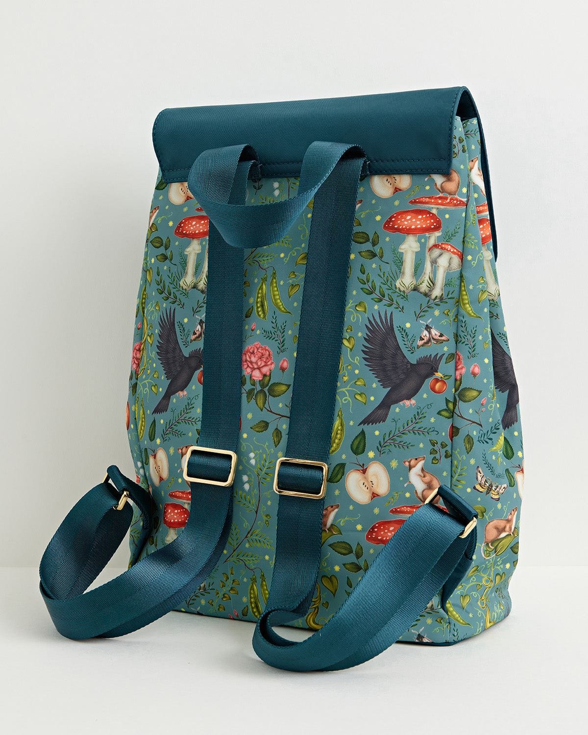 Catherine Rowe Into The Woods Backpack - Teal