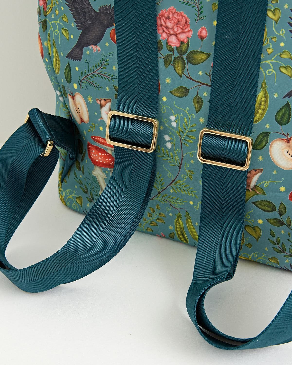 Catherine Rowe Into The Woods Backpack - Teal