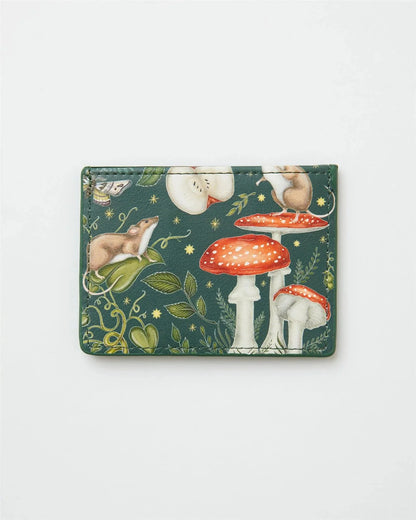 Catherine Rowe Into the Woods Card Holder - Green