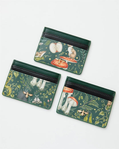 Catherine Rowe Into the Woods Card Holder - Green