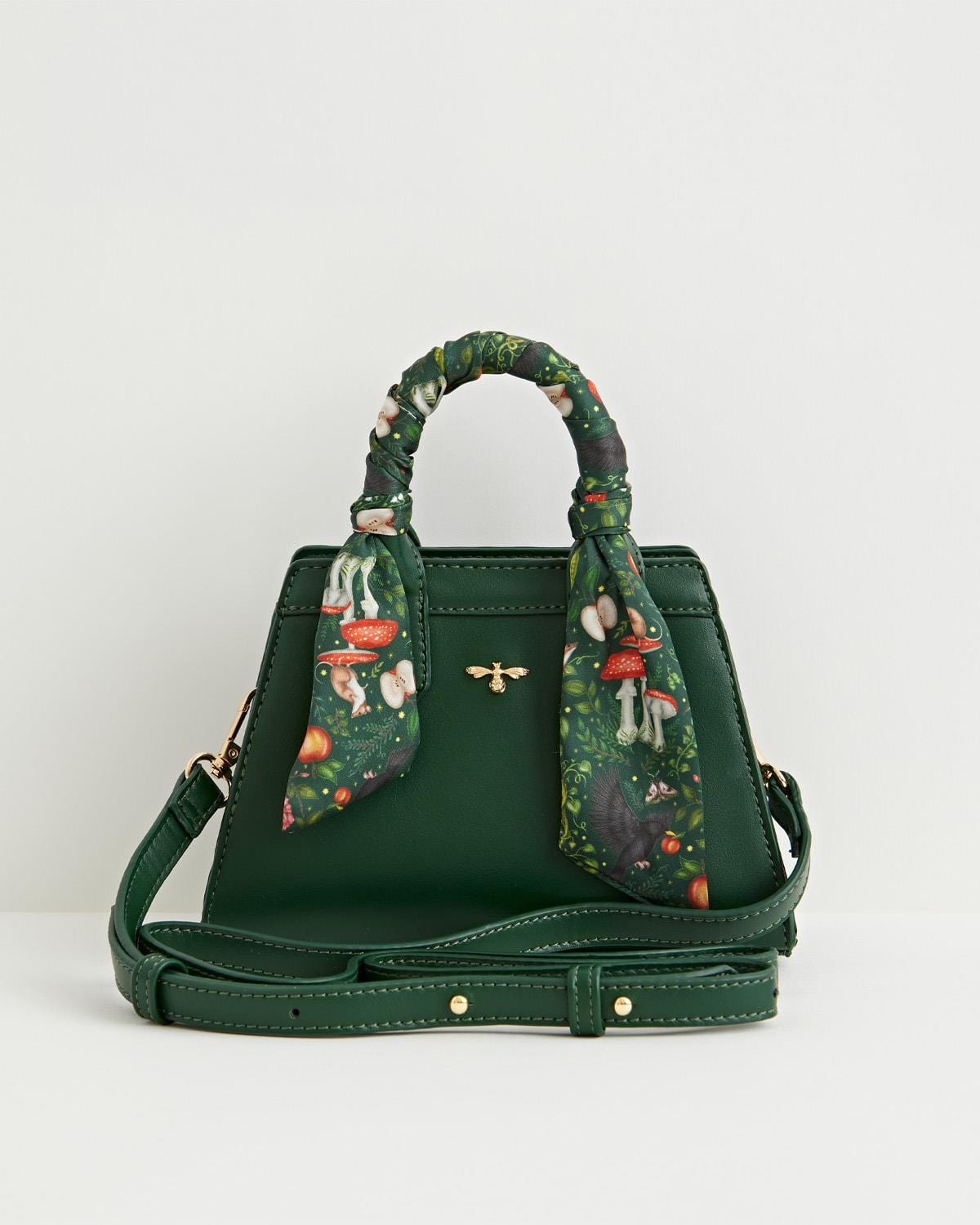 Catherine Rowe Into The Woods Small Tote - Green