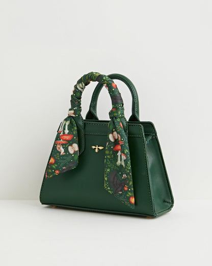 Catherine Rowe Into The Woods Small Tote - Green