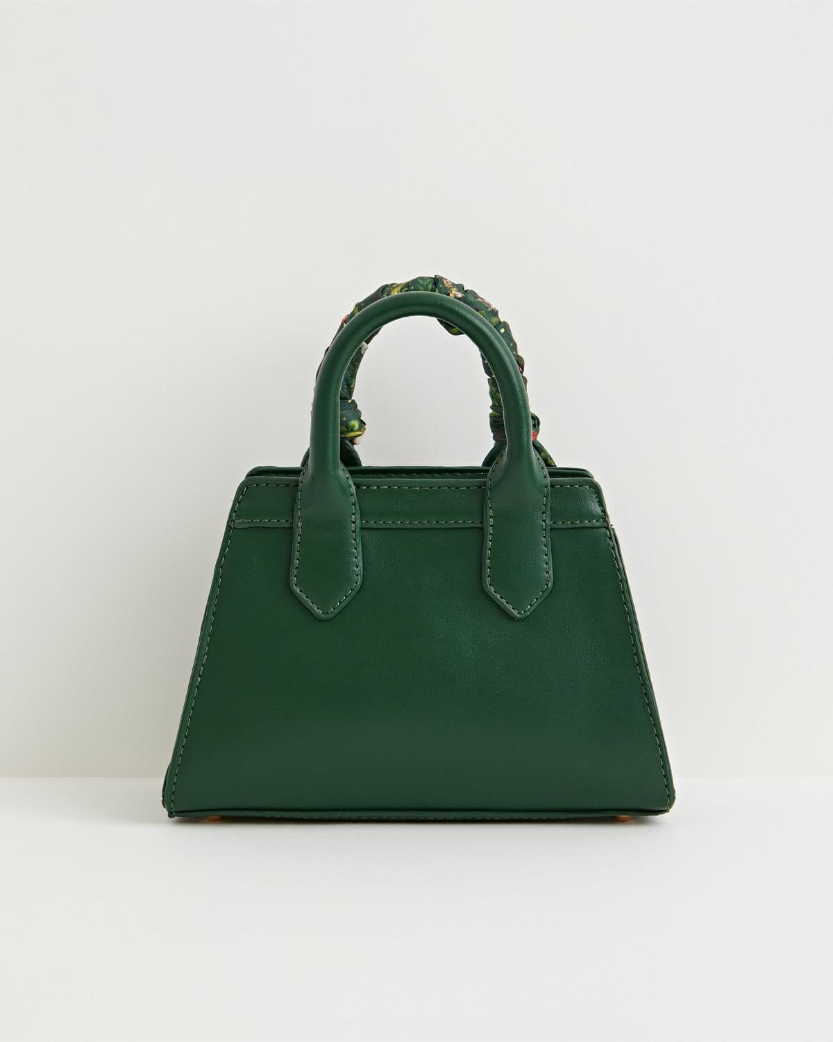 Catherine Rowe Into The Woods Small Tote - Green